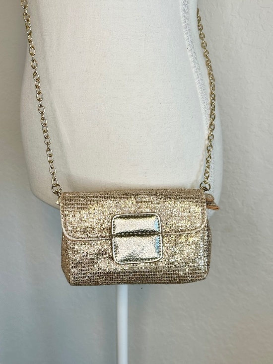 Lord & Taylor Vintage Gold Mesh Evening Bag - Picture 8 of 10